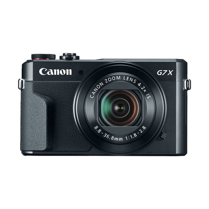 Canon - PowerShot G7 X Mark II 20.1-Megapixel Digital Video Camera - Black, 1 of 10