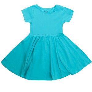 Just Love Girls Twirl Dress Girls Short Sleeve Twirly Skater Dress - 1 of 1