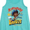 - Santiago of The Sea - Adventure Awaits Amigos Graphic Sleeveless Aline Dress - 2 of 3