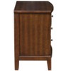 NicBex 3 Drawer Nightstand,Wood Bedside Table with Round Knob Handles for Bedroom,Living Room - 3 of 4