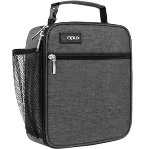 OPUX Insulated Lunch Box Adult Men Women, Thermal Cooler Bag Kids Boys Girls Teen, Soft Compact Reusable Small Work School Picnic - 1 of 4