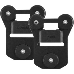 Universal Magnetic Mount for Body Camera Clip - Hands Free Holder for BodyCam/Phone/Radio on Shirt, Vest, etc - Black - 1 of 4