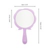Unique Bargains Rose Flower Handheld Mirror 1 Pc - 2 of 4