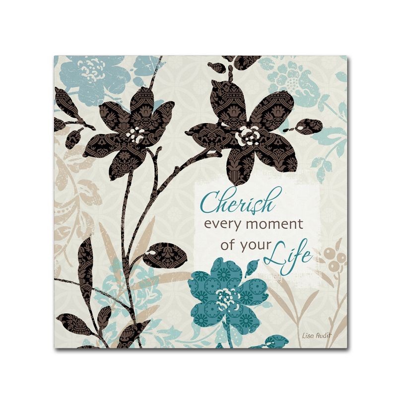 Trademark Fine Art -Lisa Audit 'Botanical Touch Quote I' Canvas Art, 2 of 4