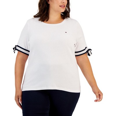 Tommy Hilfiger Womens Featured Basic T-Shirt