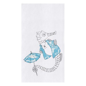 C&F Home Seahorse Flour Sack Cotton Kitchen Towel - 1 of 2