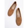 Dorothy - Cognac Brown Suede Leather Loafers | Forever & Always Shoes - 4 of 4