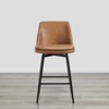 Spruce&Spring Counter Height Swivel Barstool Set - 2 of 4