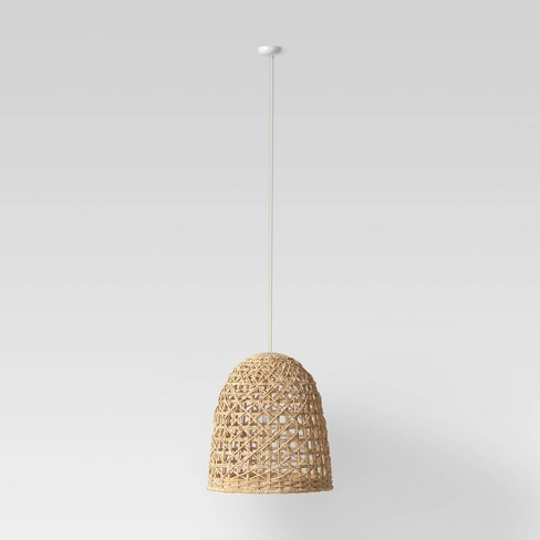 Seagrass pendant light