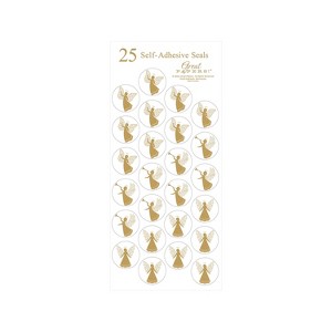 Great Papers Angelic Holiday Seal Gold 25/Pack (2023054) - 1 of 1