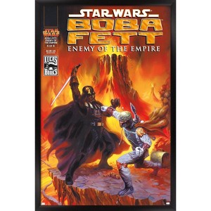 Trends International Star Wars: Saga - Boba Fett - Enemy Framed Wall Poster Prints - 1 of 4
