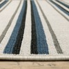 Oriental Weavers Torrey 5571Y Light Grey/ Blue Indoor/Outdoor Area Rug - 1'10" x 7'3" - 3 of 4