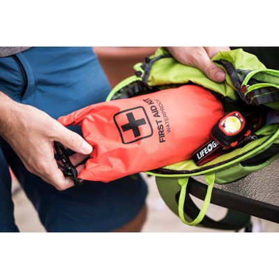 Life Gear 130-Piece Waterproof Nylon Survival and First Aid Kit
