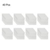 Unique Bargains Microfiber Mini Jewelry Pouch with Band 40 Pcs - 3 of 4