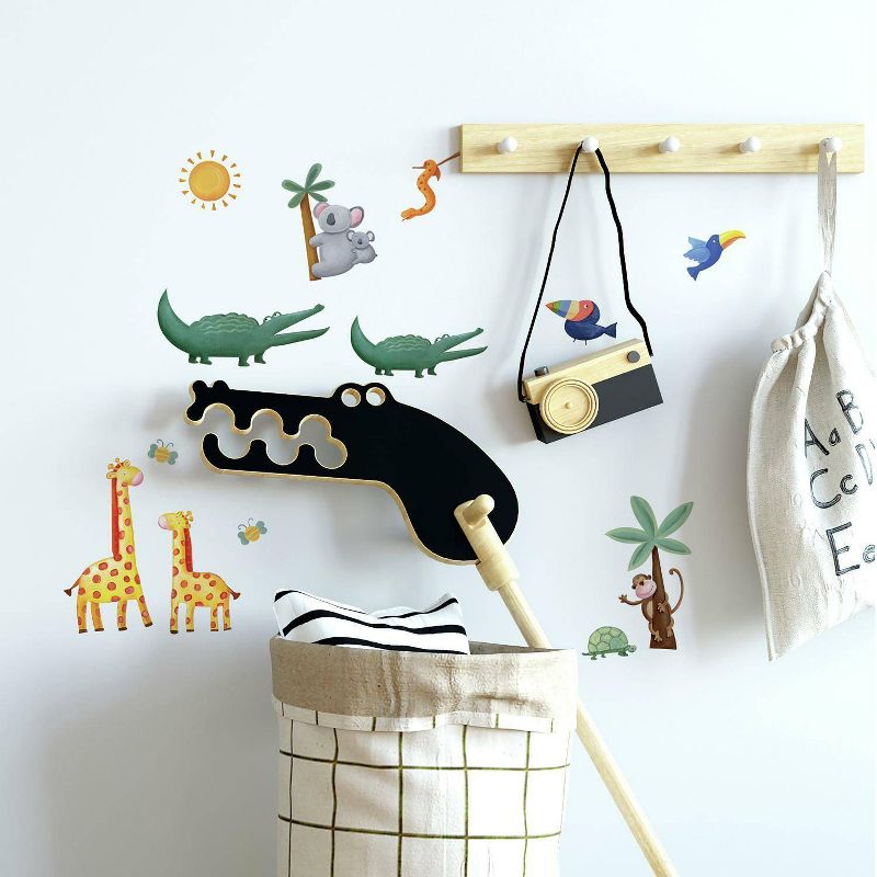 Jungle Adventure Peel and Stick Wall Decal - RoomMates, 5 of 7