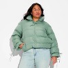 Women's Bow Puffer Jacket - Wild Fable™ - 2 of 3