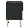Modway Chaucer Nightstand, Black - 4 of 4