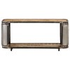 vidaXL TV Cabinet Natural finish Solid mango wood, steel, iron Medium - 2 of 2