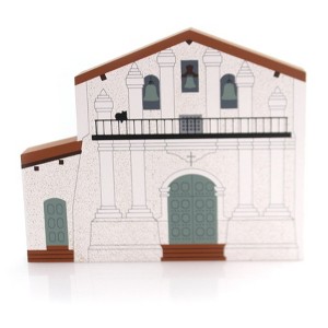 Cats Meow Village 5.0 Inch Mission Delores California Retired Village Buildings - 1 of 2