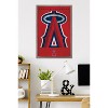 Trends International MLB Los Angeles Angels - Logo 25 Framed Wall Poster Prints - 2 of 4