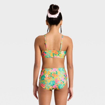 Art Class Girls' Exotic Tropics Bikini Set- art class™ Orange L — фото 2