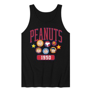 Men's - Peanuts - Peanuts Crew Athletic Graphic Tank Top - 1 of 4
