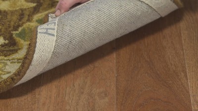 Anatolia Brown and Beige 8' x 10' Hand Tufted Wool Area Rug