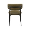 Meridian Furniture,Lupita Vegan Leather Dining Chair, Set of 2 - 2 of 4