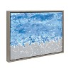 18" x 24" Sylvie Fresh Start Framed Wall Canvas by Mentoring Positives Gray - Kate & Laurel All Things Decor - 2 of 4
