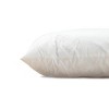 Solid Down Filled Throw Pillow White - Rizzy Home - 4 of 4