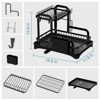 LunaLulinlk Dish Drying Rack, 2-Tier Dish Drying Rack with Cutlery Rack, Cup Holder, Cutting Board Holder, Dish Racks for Kitchen Counter - 4 of 4