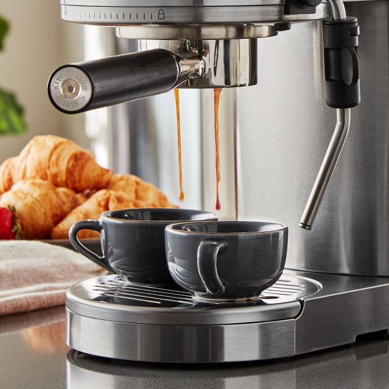 KitchenAid Semi-Automatic Espresso Machine - Brushed Stainless Steel, 6 of 11