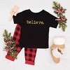 The Juniper Shop Believe Puff Print Toddler Short Sleeve Tee - 2 of 3
