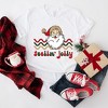 Simply Sage Market Women's Feelin' Jolly Stripes Short Sleeve Graphic Tee - 3 of 4