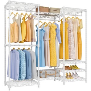 VIPEK V5 6 Tiers Wire Garment Rack Portable Closet Wardrobe, Max Load 890LBS - 1 of 4
