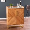 Trilken Bar Cabinet w/ Bottle Storage - HZ1105441 - Brown - SEI - 2 of 4