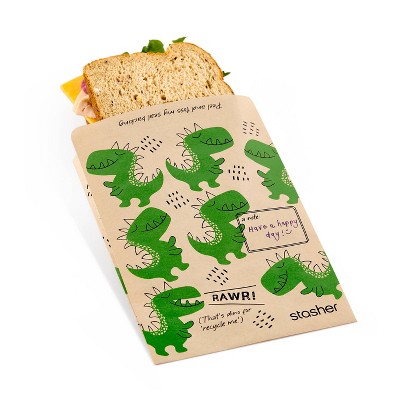 stasher Paper Reusable Food Storage Sandwich Bags - 50ct