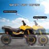 12V Kids Ride-On Electric ATV, 35W Doubal Motor 4-Wheeler Off-Road 4WD Car Toy, Kids Ride On ATV with 2 Control Modes, Music, Horn, High Low Speeds - 3 of 4