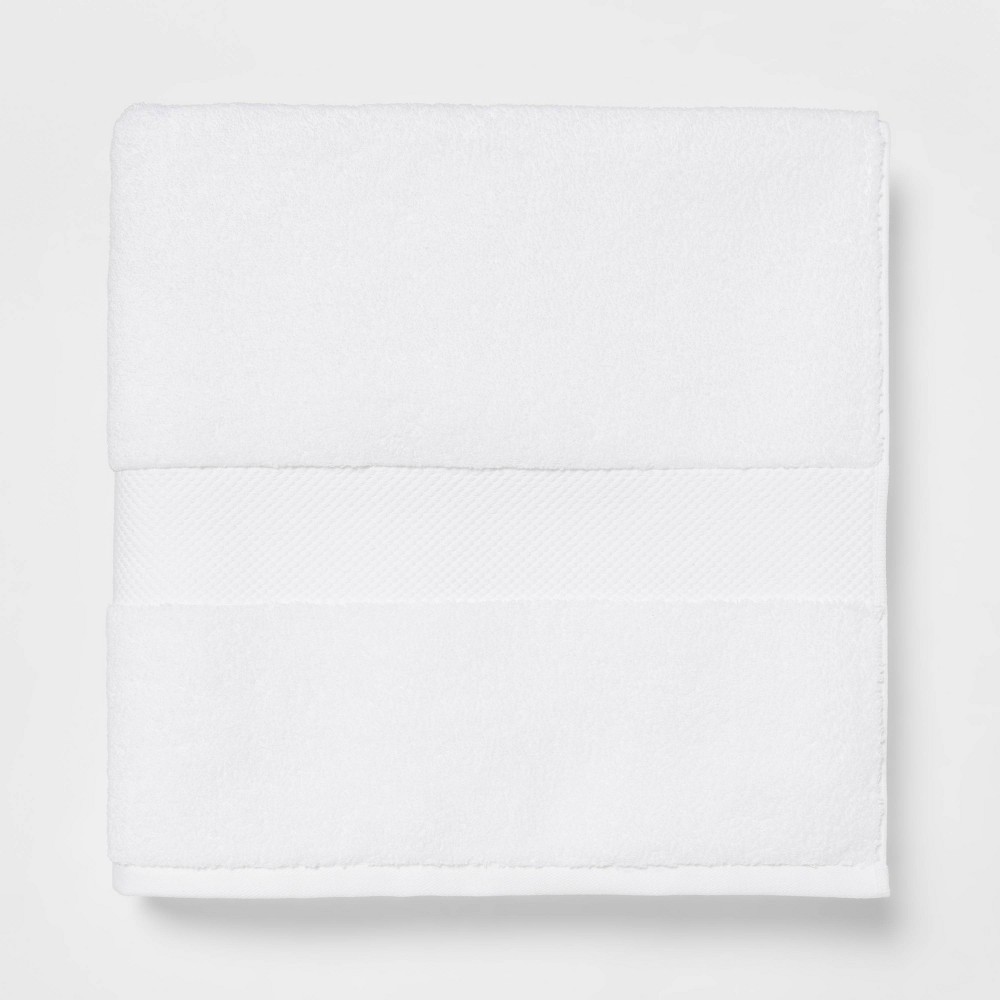 Photos - Towel Performance Plus Oversized Bath  White - Threshold™