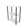 Homez 3 Tiers Wood Household Shelving Unit (23.54 in. W x 29.72 in. H x 11.73 in. D) - 3 of 4