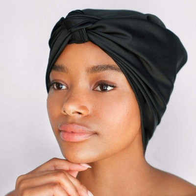 Kitsch Satin Sleep Scarf (Black)