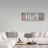 Trademark Fine Art -Zwart 'Colored Bamboo' Canvas Art - 3 of 3