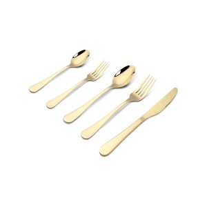 Nebula Vortex Premium Stainless Steel Flatware Cutlery - 1 of 4