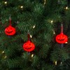 Northlight Jack-O-Lantern Halloween Bubble Light Set - Orange - 9' Black Wire - 10ct - 2 of 3