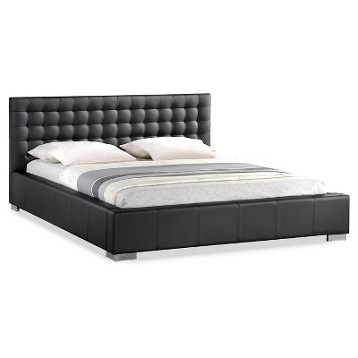 target black bed frame