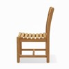 Covers&All Solano 23.9 in W Dining Side Chair, Solid Teak Wood Frame, Weather-Resistant, 25.8 x 23.9 x 35 - 2 of 4