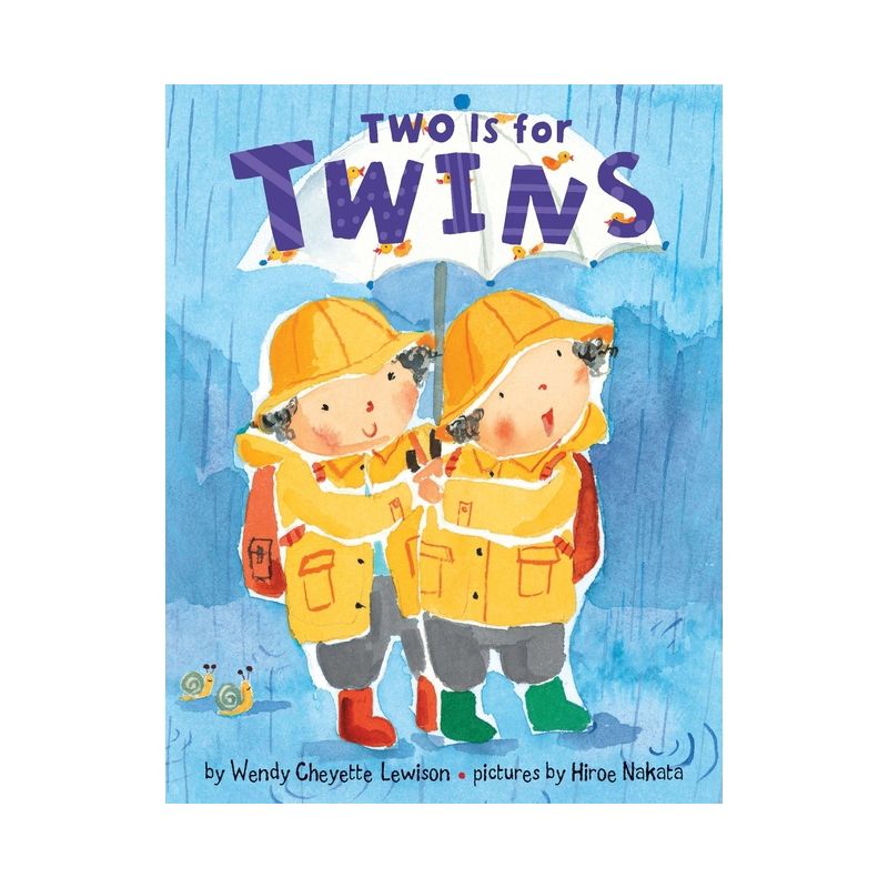 Two Is for Twins - by  Wendy Cheyette Lewison (Board Book), 1 of 2