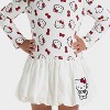 Toddler Girls' Hello Kitty Dress - Ivory - 2 of 4
