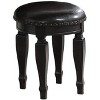 Sapphtopaz Classic Makeup Vanity Desk with Carved Mirror, Wood Makeup Table Set with Drawers & Stool, Dresser For Bedroom - 4 of 4