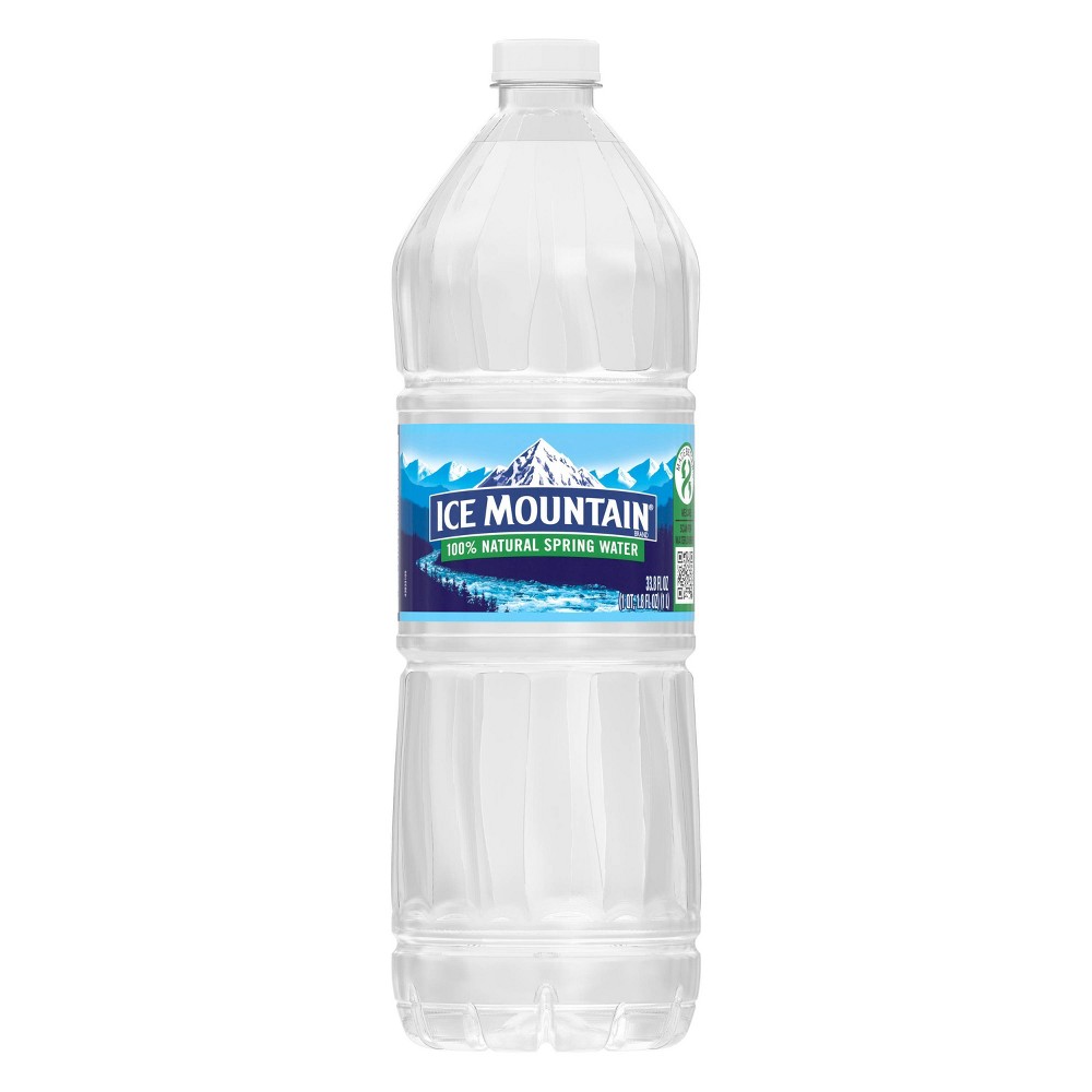 UPC 083046000111 product image for Ice Mountain Brand 100% Natural Spring Water - 33.8 fl oz Bottle | upcitemdb.com